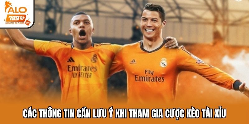 Các thông tin cần lưu ý khi tham gia cược kèo tài xỉu