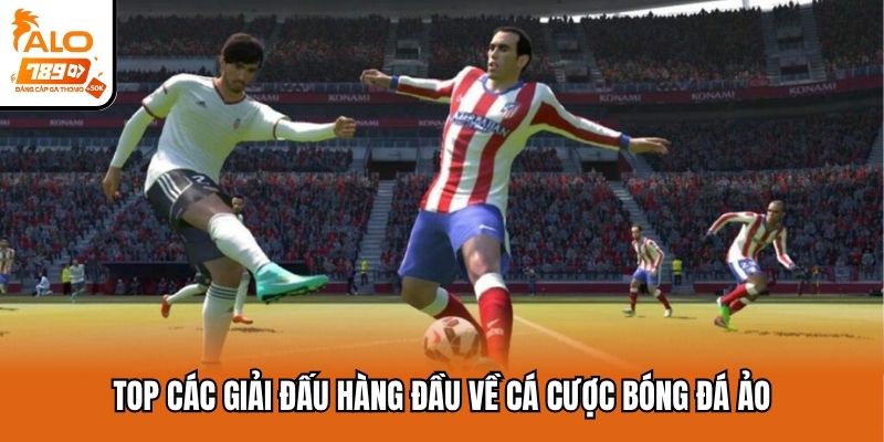 Top các giải đấu hàng đầu về cá cược bóng đá ảo